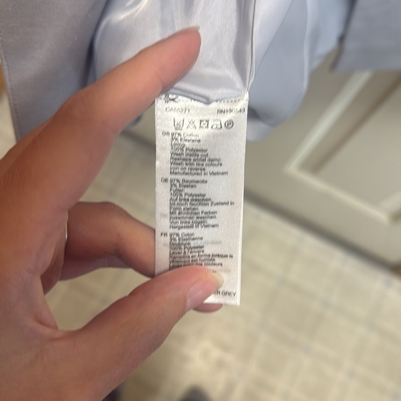 LTS Long Tall Sally Elegant Gray Blazer Jacket size 10 - Picture 4 of 8